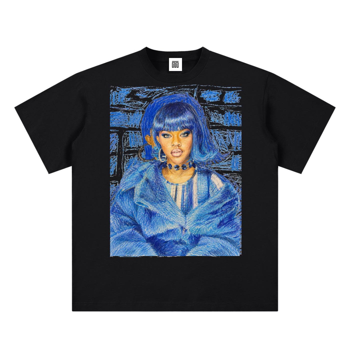 TRILLE RECORDS X CRUSH ON YOU (Blue) T-Shirt