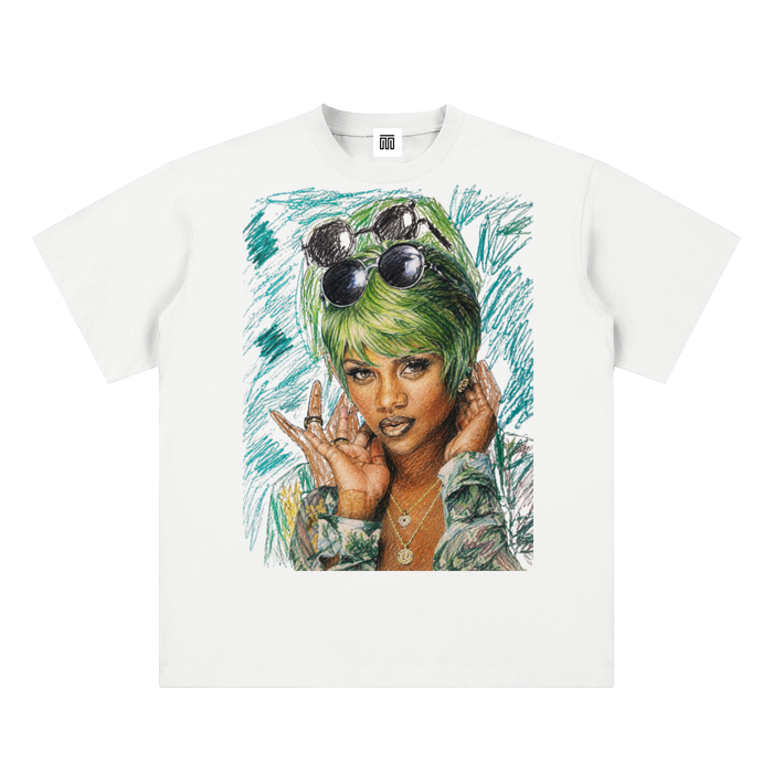 TRILLE RECORDS X CRUSH ON YOU (Green) T-Shirt