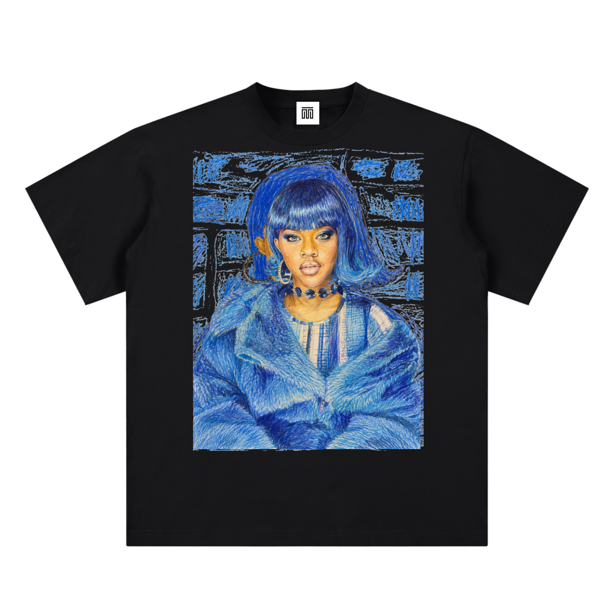 TRILLE RECORDS X CRUSH ON YOU (Blue) T-Shirt