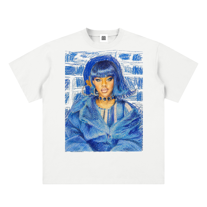 TRILLE RECORDS X CRUSH ON YOU (Blue) T-Shirt